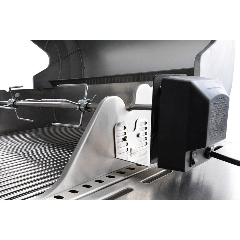 Onlyfire Universal Barbecue Grill 76MM Slide Stainless Steel Rotisserie Motor