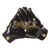 Shock Doctor Showtime Receiver Glove, Black/Gold Chain M