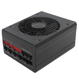 GLOTRENDS PW1250W 1250W Fully Modular Power Supply Without Power Cord, ATX 3.0 & PCIE 5.0 Ready, 80 Plus Platinum Certified, 140mm F.D.B Fan