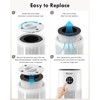 VEWIOR True HEPA Replacement Filter, Air Purifier Filter Replacement Compatible