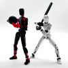 QAONIE (Assembly Completed) 3D Printed Figure 5.54-inch Dummy13 with Weapon