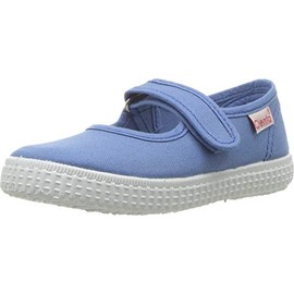 Cienta Kids Shoes 56000 – Ideal for Infants/Toddlers/Little Kids – Canvas Lining – Rubber Outsole - Washable Washed Denim 34 (US 3 Little Kid) M