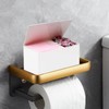 MHLLGN Tampon Holder for Bathroom, White Plastic Organizer for Napkin