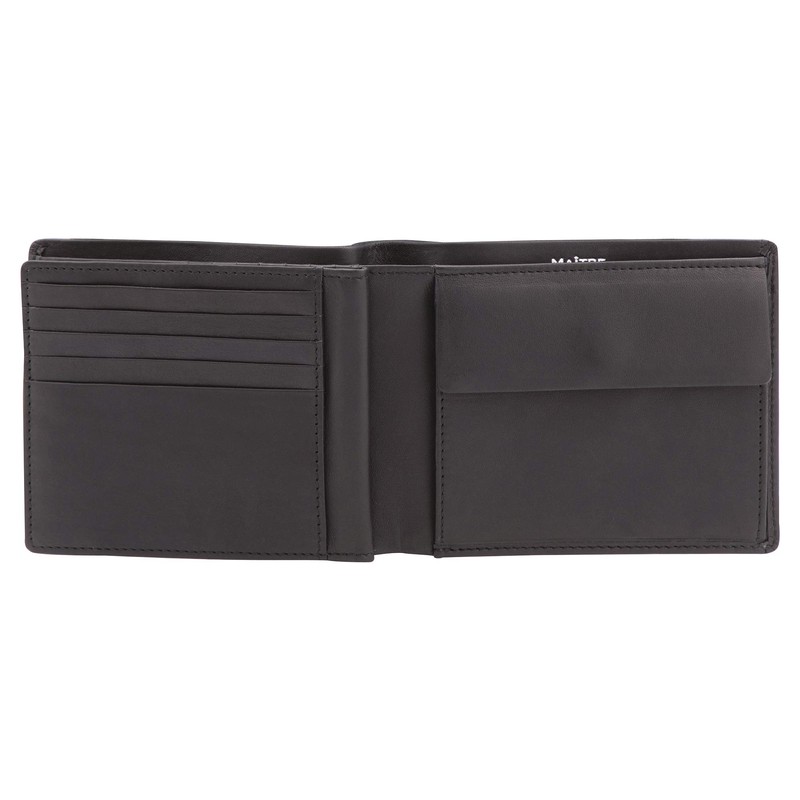 Maitre Hundsbach Gathman BillFold H12, black, Classic