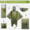 Travel Bird Sleeping Bag for Adult, Wearable Blanket Insulated Poncho