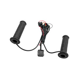 7/8'' ATV UTV Heated Handlebar Grips, 12V 3 Temperature Electric Heated Handle Compatible with Harley Honda Kawasaki Yamaha ATV UTV 22mm Diameter Handlebar