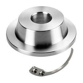 Security Tag Remover, 1 Round Demagnetizer and 1 Silver Hook Detagger, Professional Security Tag Remover Magnet for Clothes, Efficient Tool for Retail Stores and Supermarkets