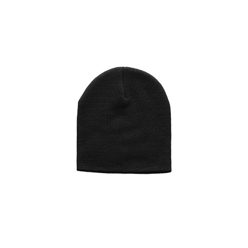 MG Plain Short Beanie Skull Cap Ski Skate Hat 8",