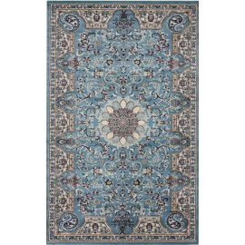 Needles N Minis 1:12 or 1" Scale Dollhouse Miniature Area Rug Approx. 6-1/8" x 9-3/4" - 0003160