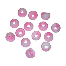 Xcessor 7 Paar (Satz Mit 14 Stück) Hochwertige Gummi Silikon Ohrpolster Ohrstöpsel Für In-Ear Ohrhörer. Kompatibel Mit Den Meisten In-Ohr Markenkopfhörern. Größe: M (Mittel). Rosa Wolken
