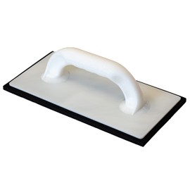 Kronen Hansa Reibfix Grout Board with Cellulose Rubber Covering Black for Tilers and Bricklayers (Extraction Board/Grout Board/Float Board, Made in Germany, Thickness 10 mm, 140 mm x 280 mm)