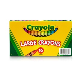 Crayola Large Crayons, Classic Colors, 16 Count