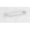 WENKO Badewannengriff Basic 30 cm Weiß, Edelstahl rostfrei, 36 x