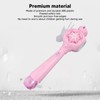 Musical Light Up Bubble Blower Innovative Hexagram Shape Princess Electric
