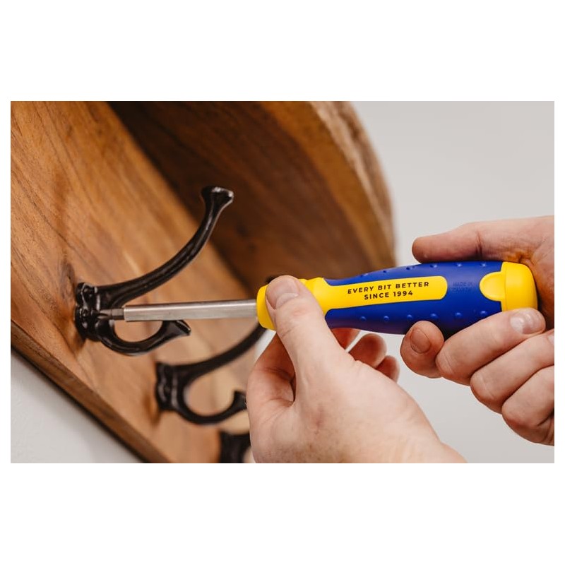 RATCHETING SCREWDRIVER - 13-in-1 Multi Bit Screw Driver w/ "