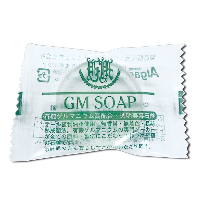 GM SOAP Organic Germanium Ge-132P Facial Wash Soap 0.4 oz