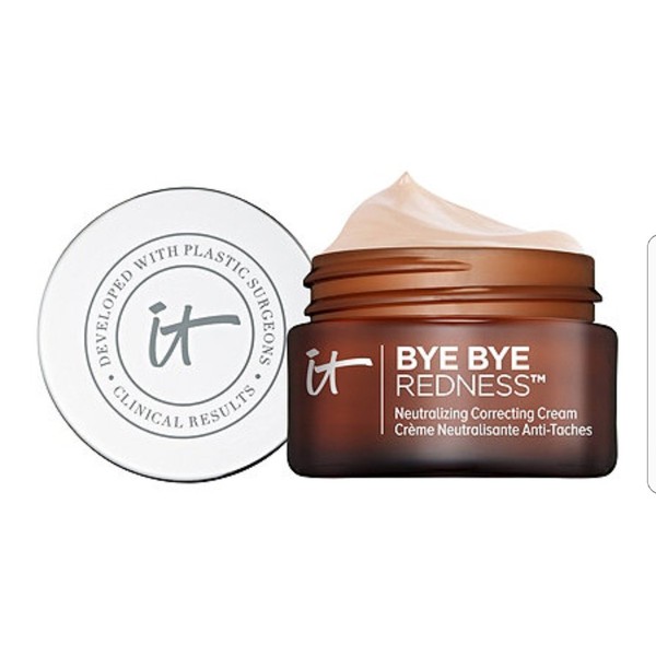 It Cosmetics Bye Bye Redness Neutralizing Correcting Cream in Transforming Light Beige 0.37 FL OZ