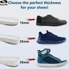 SULPO Shoe Insoles Increaser - Elastic Shock Absorbing Insoles -