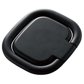 ELECOM Tablet Ring Finger Ring Stand Fall Prevention Back Attachment 360 Degree Rotation Black TB-STRHA01BK