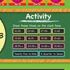 Sumbox Telling The Time Write On Activities Educational Poster, 2122
