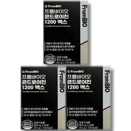 Frombio Chondroitin 1200 Max 850mg x 60 tablets, 3 boxes / 프롬바이오 콘드로이친 1200 맥스 850mg x 60정 3박스