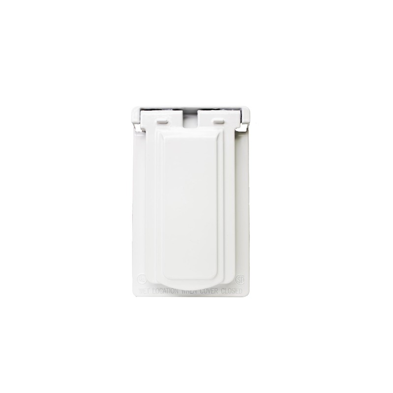 Sigma Electric, White Sigma Engineered Solutions, 14248WH 1-Gang Vertical GFCI