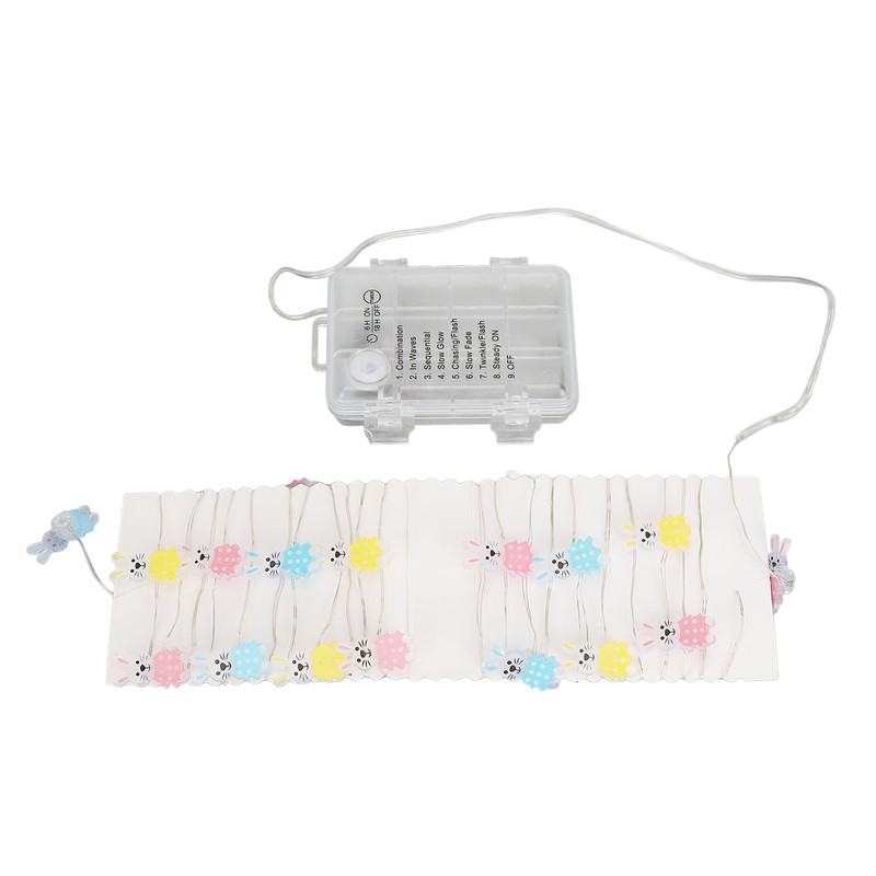 String Lights 3 Meters 30 Light Remote Control Waterproof Rabbit