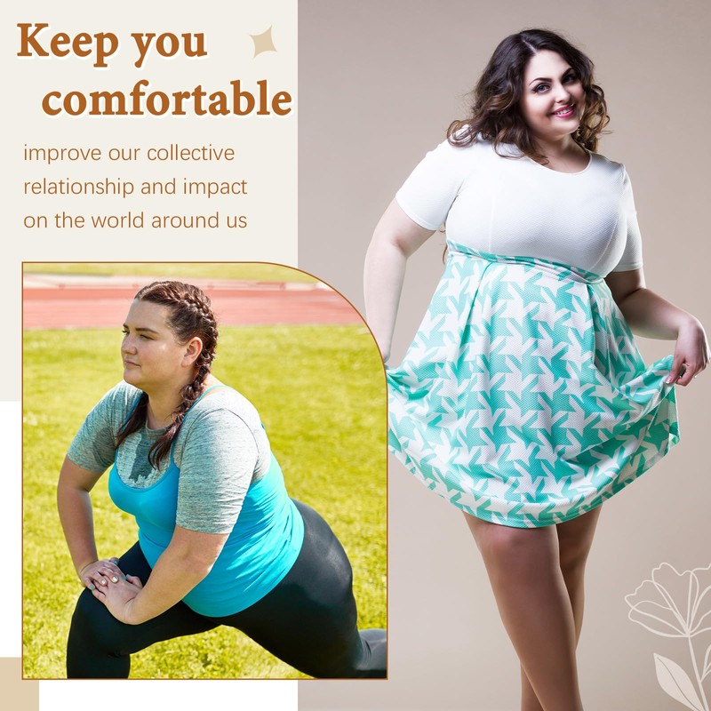 Wesnoy Cotton Tummy Liners and Bra Liners Set for Sweat