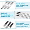 3 Pcs Rollerball Refill, 0.7mm Pen Refills Roller Ball Compatible