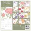 TF PUBLISHING 2025 Flower Garden Mini Calendar | Large Grids