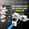 AMPCOM CAT6 RJ45 Keystone Jack - Reusable UTP Ethernet Wall