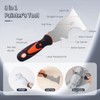 Drywall Knife Set, 10Pcs Drywall Tools Includes Stainless Steel Putty