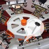 sourcing map 8pcs Star Clamping Knobs with Nuts Washers, M6