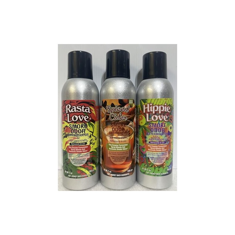 Smoke Odor Exterminator 198 gm/ 7 oz Large Spray Rasta