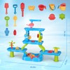 VGY Water Table for Toddler, Rain Shower Splash Pond Toddler