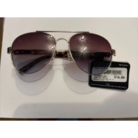 Revlon Women's Tortoise Aviator Sunglasses RVN 43 100% UV Protection
