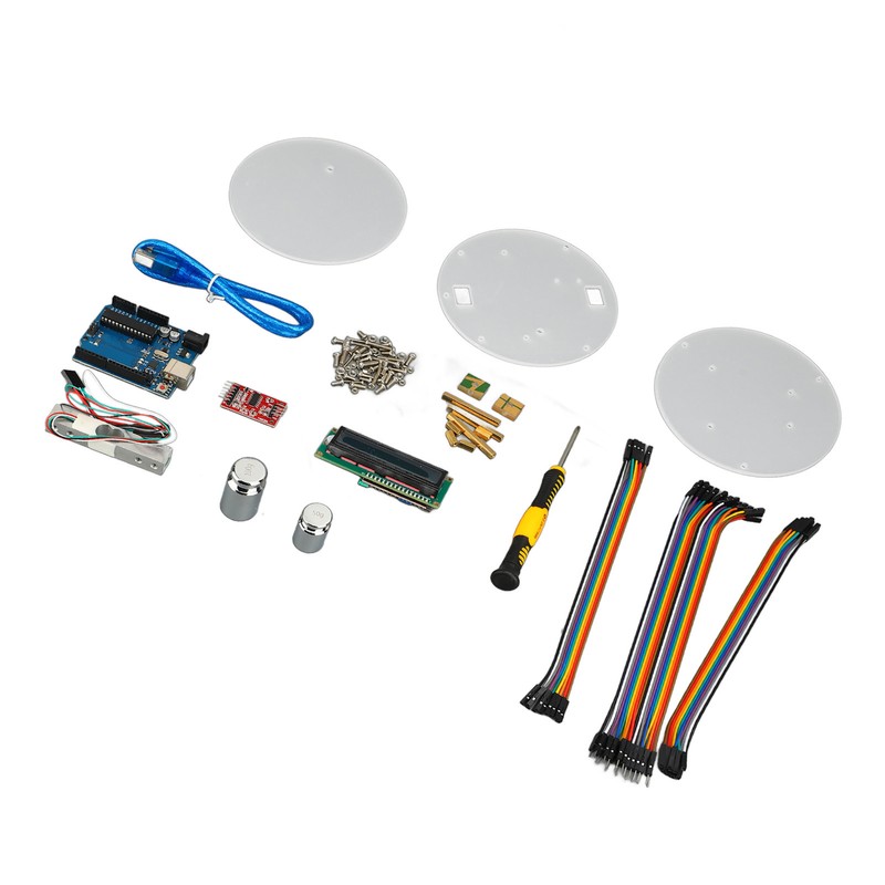 Electronic Scale Development Board Kit 1602 LCD Display 5KG Load