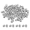 sourcing map 100Pcs Hex Socket Grub Screw, M2x2mm 304 Stainless