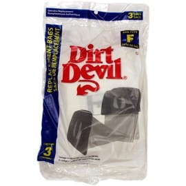 Dirt Devil Bolsa de papel, Royal Can Vac tipo F, 3 unidades