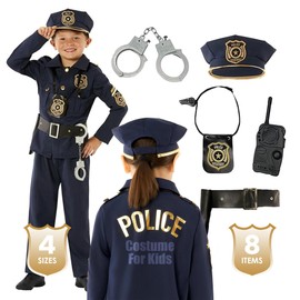Morph Kids Police Officer Uniform - Childrens Police Costume for Kids