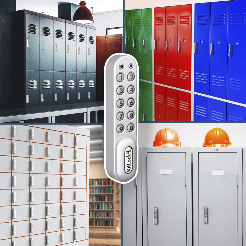 KitLock KL1000 Electronic Lock for Lockers and Furniture Keyless with