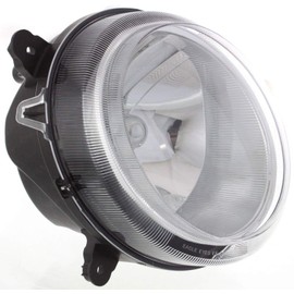 Evan Fischer Driver and Passenger Side Headlight for Jeep Patriot 2007-2017 Halogen With bulb(s) CAPA Replaces# 5303843AE 5303842AE