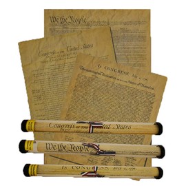 Our Amendments Documents of Freedom Bundle. FULL SIZE Declaration of Independence, United States Constitution and the Bill of Rights.