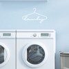 Vinyl Wall Art Decal - Laundry - 15" x 24.5"