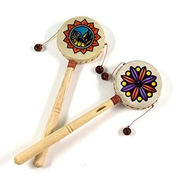 GURU SHOP Rotating Drum Size Diameter 6 cm Musical Instruments