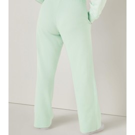 Victoria's Secret Women's PINK Logo Heritage Sweatpants, Light Green, XL