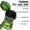 OLDLEY Water Bottle 32oz, Durable and Leakproof Water Bottles Motivational