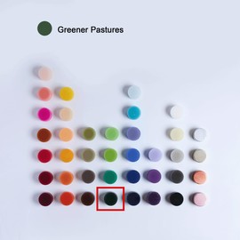 MOZEAL Hand-Poured, 3 Inch Dark Green Round Ball Candles - Elegant Dark Green Round Pillar Candles Set of 3, Dripless, Unscented, Smokeless, Ideal for Christmas Decor.