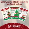 PROWEE 9FT Clear Christmas Tree Bag – Waterproof Upright Christmas