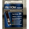 ReliOn Premier Test Strips 50 Count (25x2) Premier Classic Exp